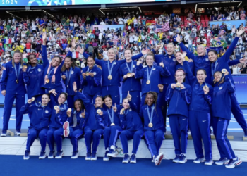 Gold Medal winning U.S. Women's National Soccer Team