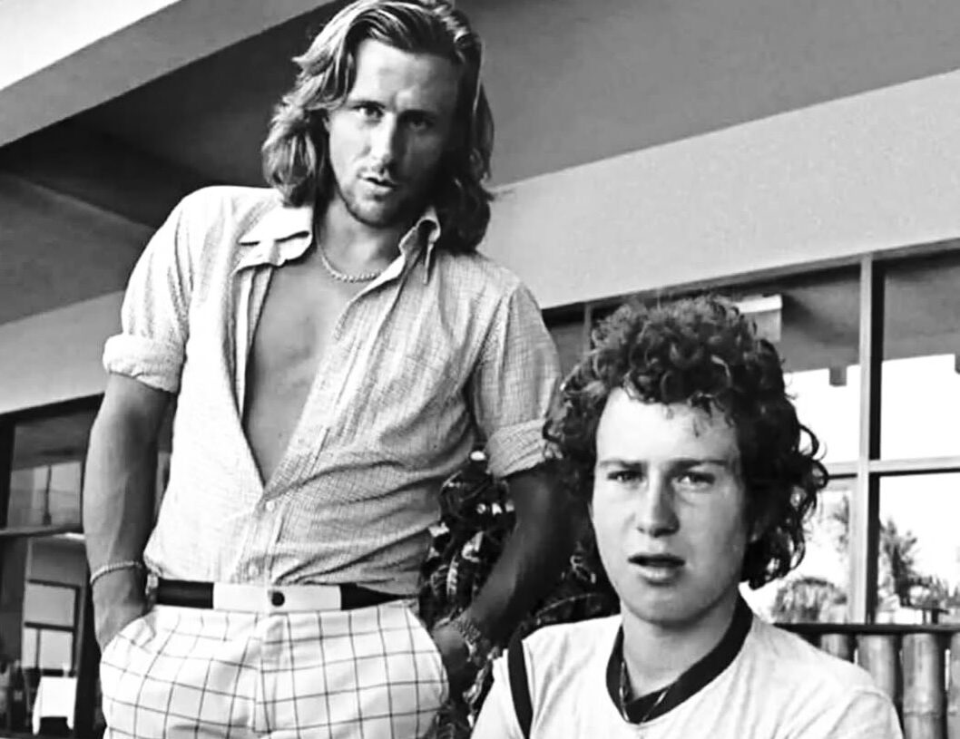 Bjorn Borg and John McEnroe