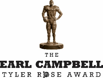 Tyler Announces The Earl Campbell Tyler Rose Award Semifinalists