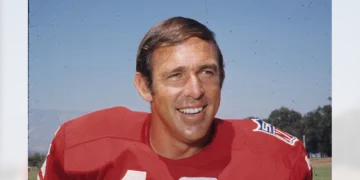 John Brodie - San Francisco 49ers (courtesy 49ers.com)