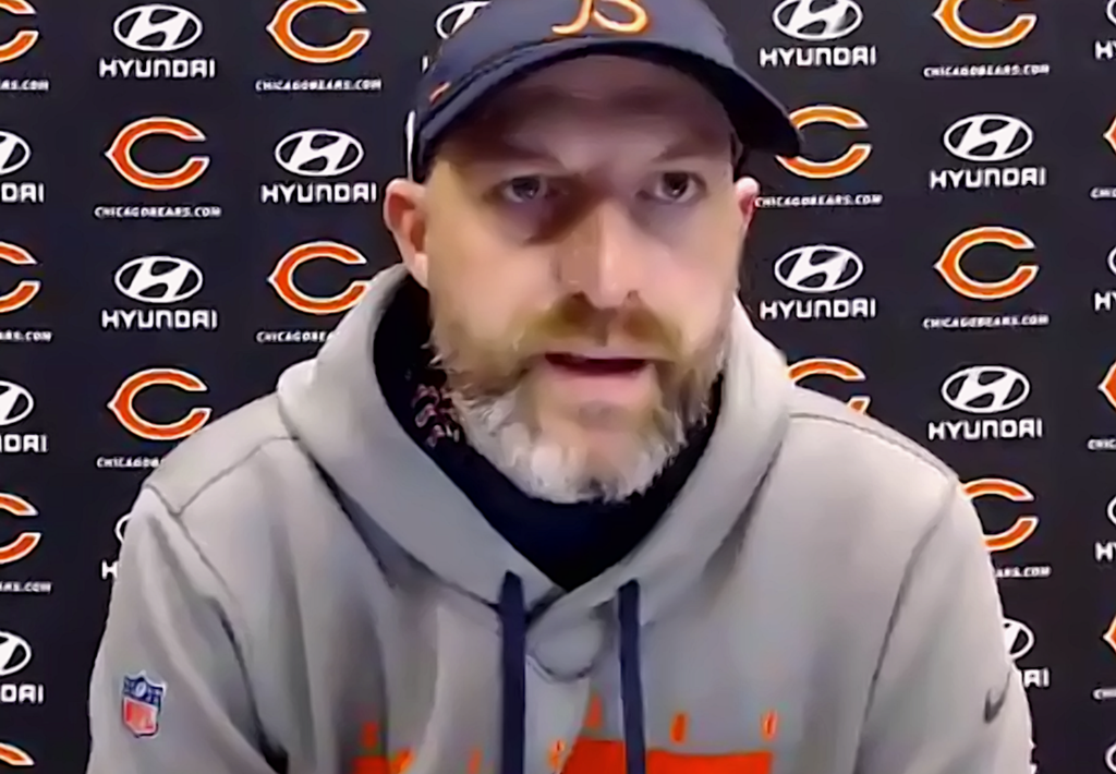 Bears coach Matt Nagy