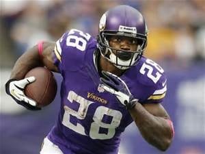 Vikings RB Adrian Peterson