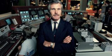 Ted Turner in the Studio - courtesy CNN