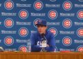 Chicago Cubs Manger Craig Counsell