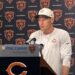 Chicago Bears coach Ben Johnson