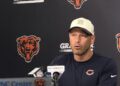 Chicago Bears coach Ben Johnson