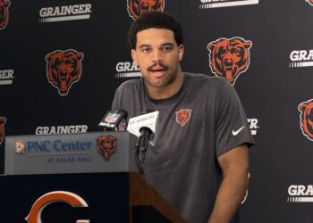Chicago Bears QB Caleb Williams - press conference