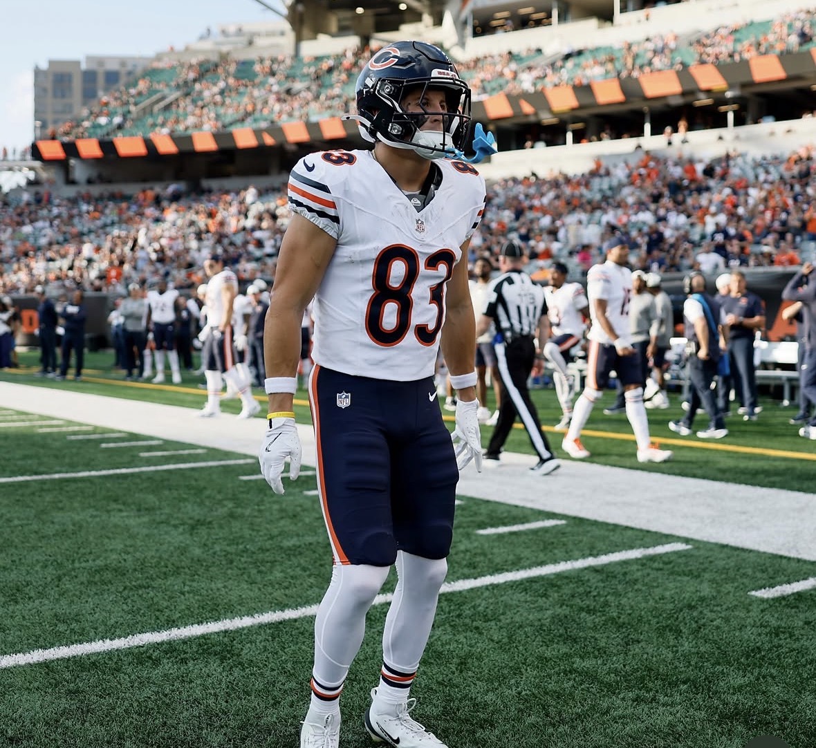 Bears wide receiver JP Richardson